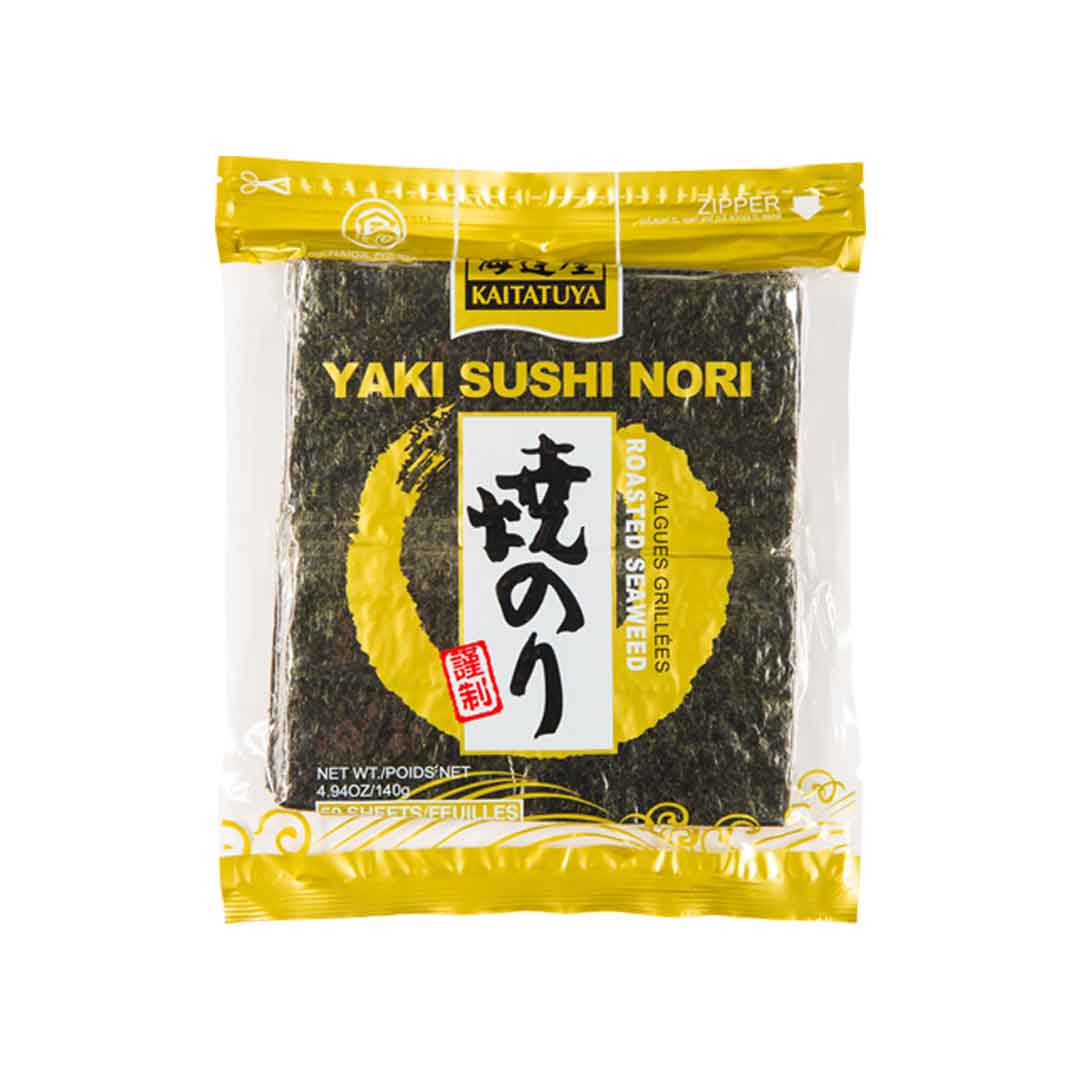 Globe Gourmet Nori Gold ganz Yakinori, 50 Blatt