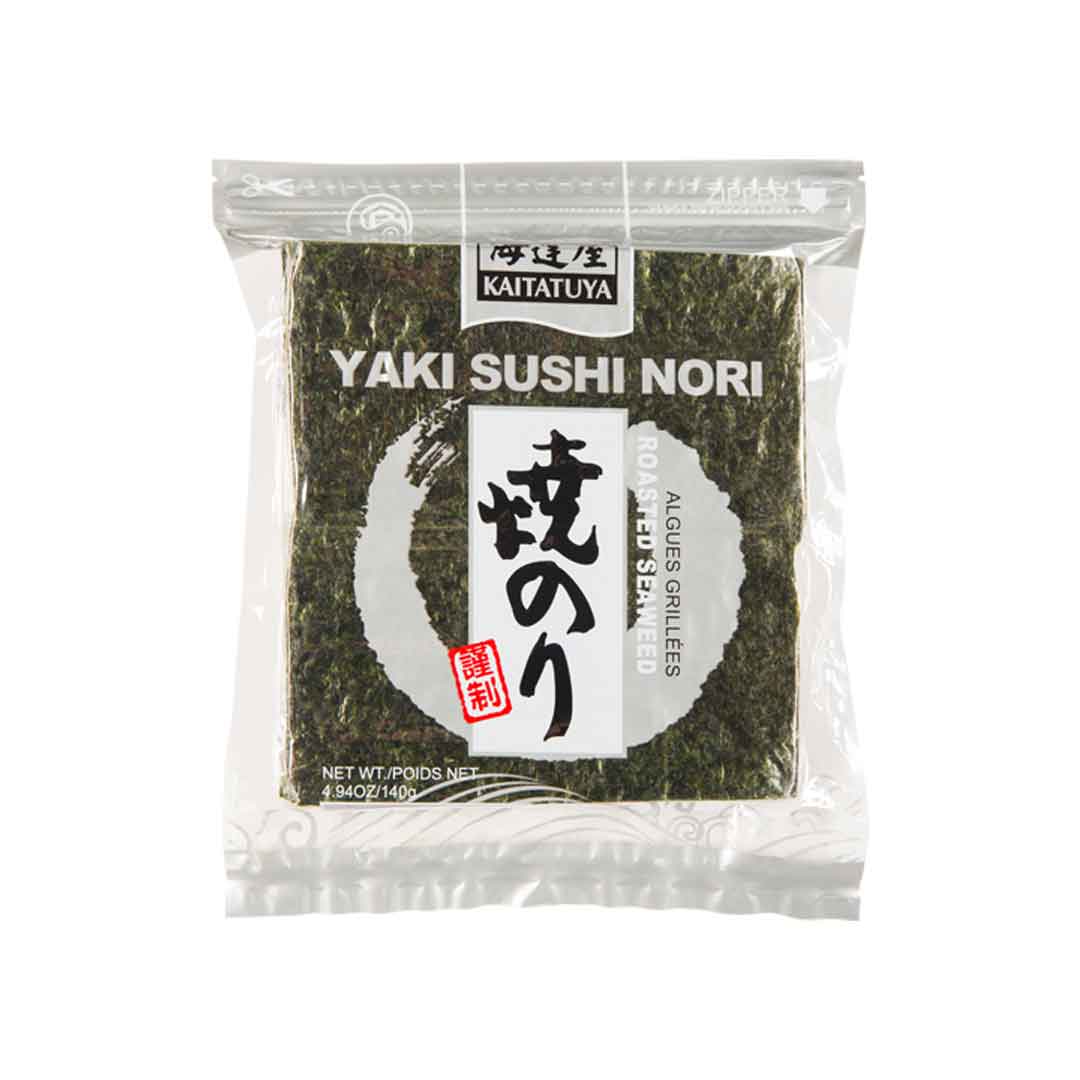Globe Gourmet Nori Silber halb, geröstete Yakinori 100 Blatt