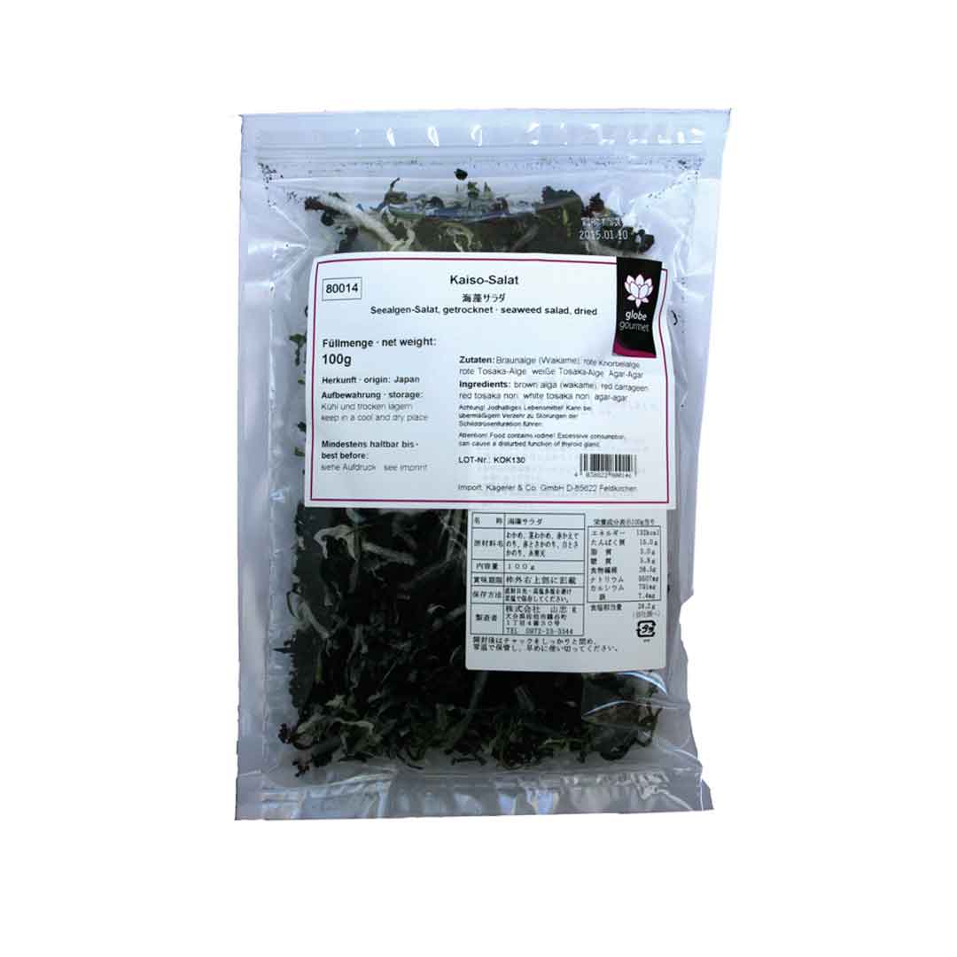 Kaiso-Salat von Globe Gourmet, getrockneter Seetang-Mix