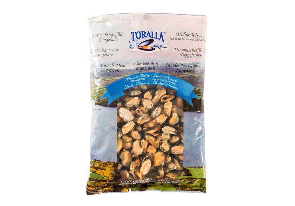 cooked mussel meat